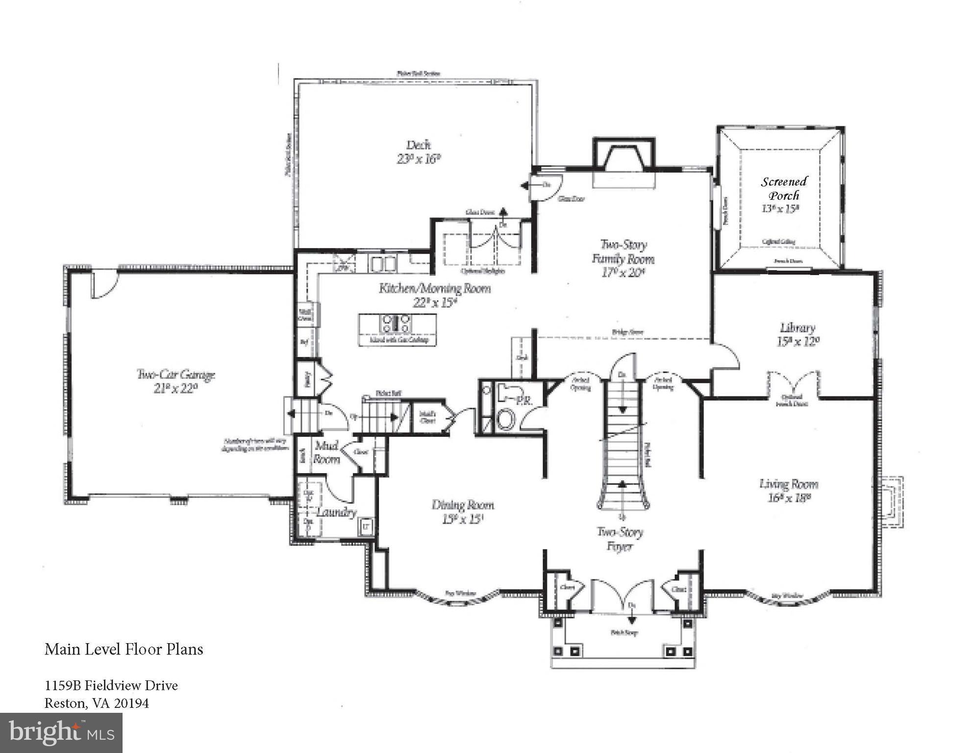 1159 B Fieldview Drive Reston, VA 20194 - Photo 65 of 67 Main Level-deck extends to screened porch