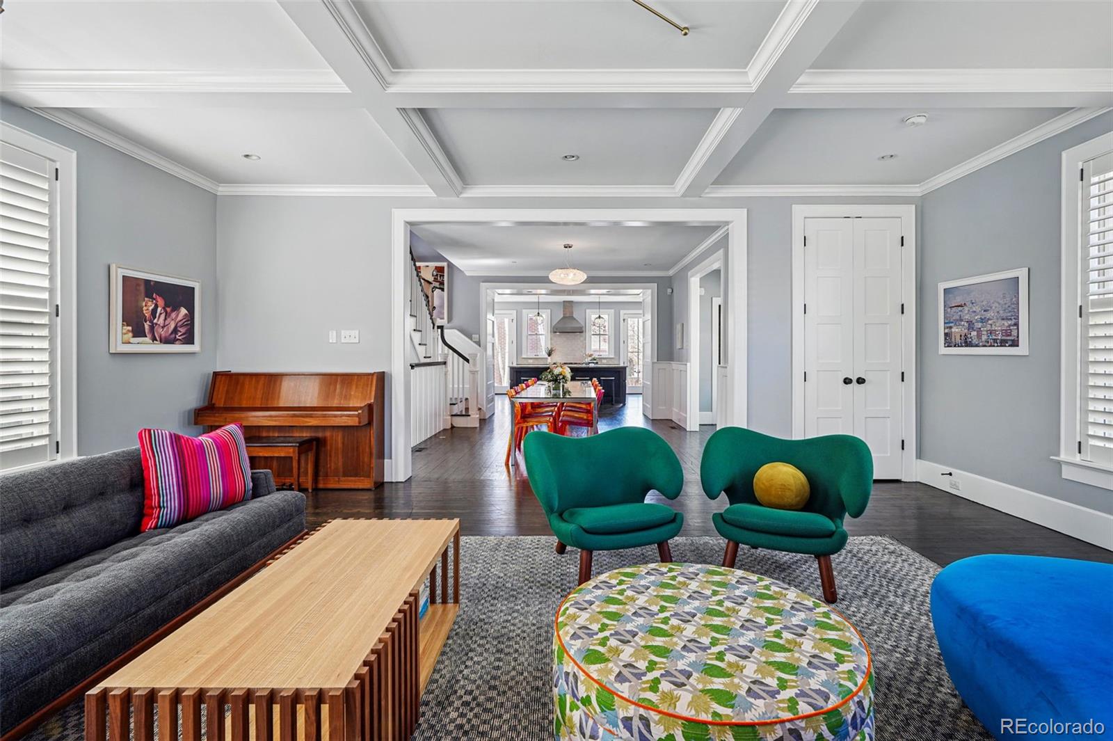 201 South Lafayette Street Denver, CO 80209 - Photo 14 of 48 a living room with furniture and a window