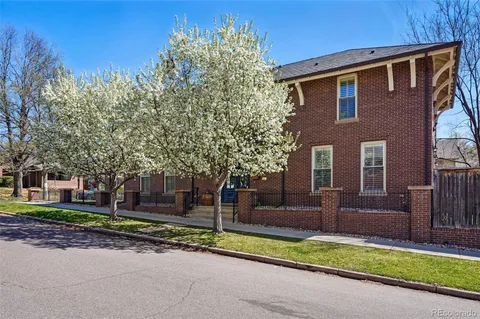 front view of a house with a street