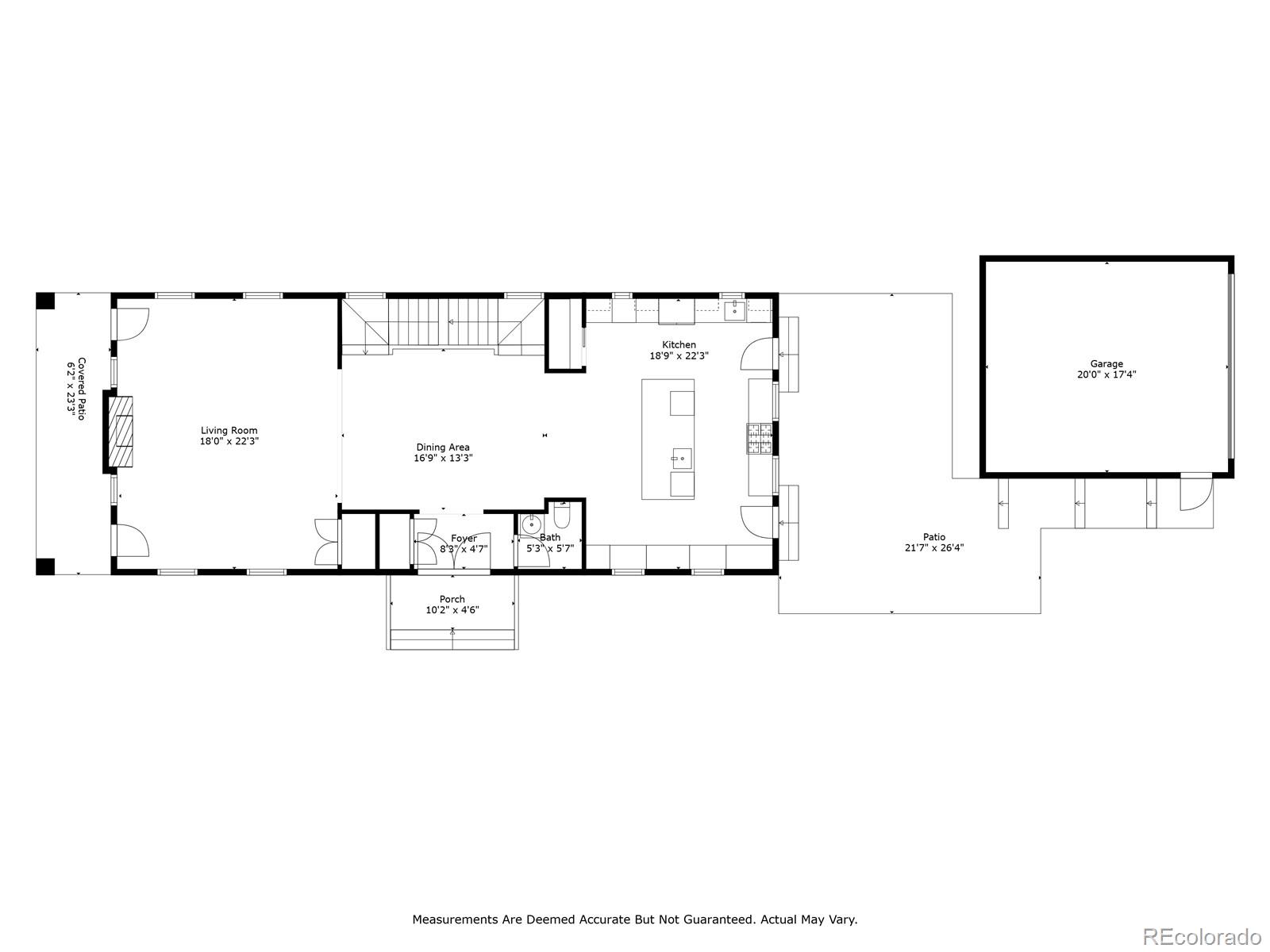 201 South Lafayette Street Denver, CO 80209 - Photo 44 of 48 a picture of a floor plan