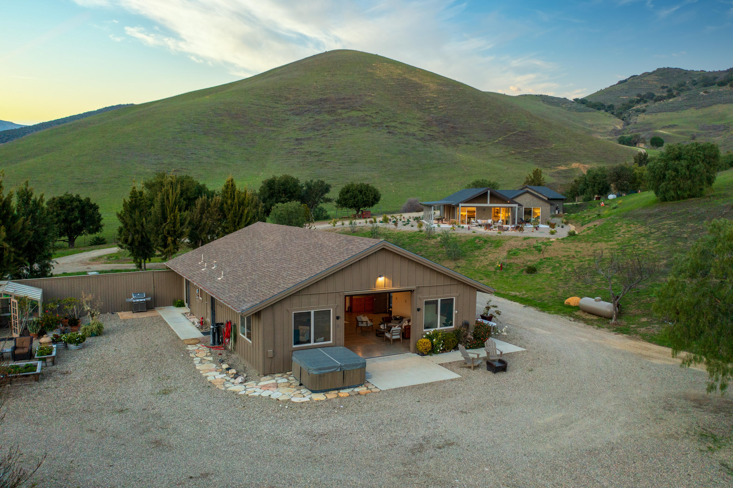 119 Hollister Ranch Road, Unit 1 Goleta, CA 93117 - Photo 22 of 41 an aerial view of a house next to a yard