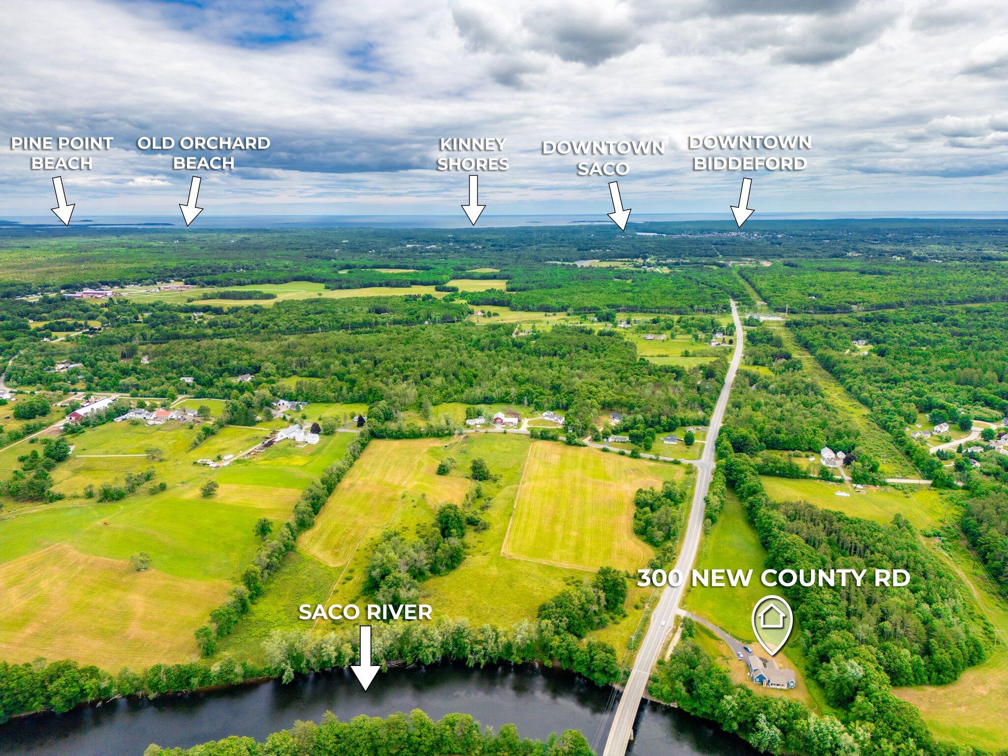 300 New County Road Saco, ME 04072 - Photo 2 of 110 105-web-or-mls-124-print-DJI_0805