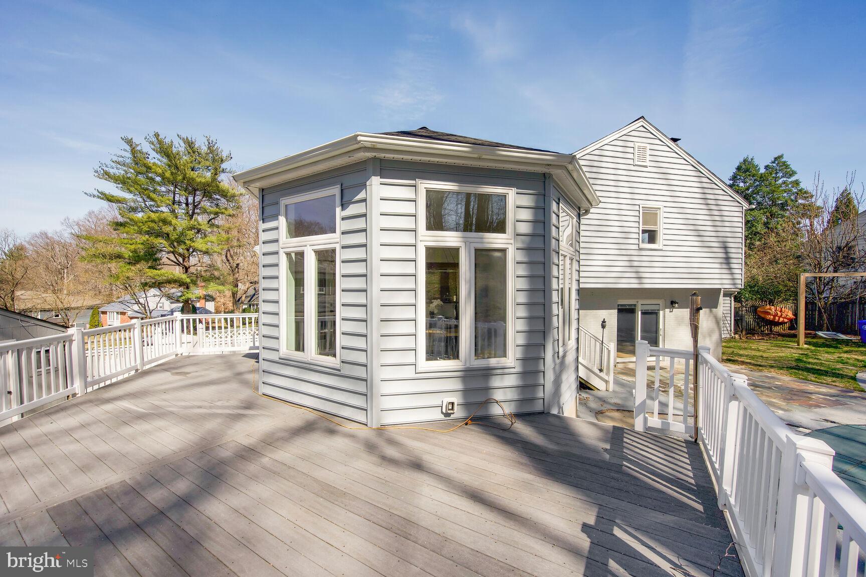 8516 West Howell Road Bethesda, MD 20817 - Photo 44 of 44 Sunroom addition exterior