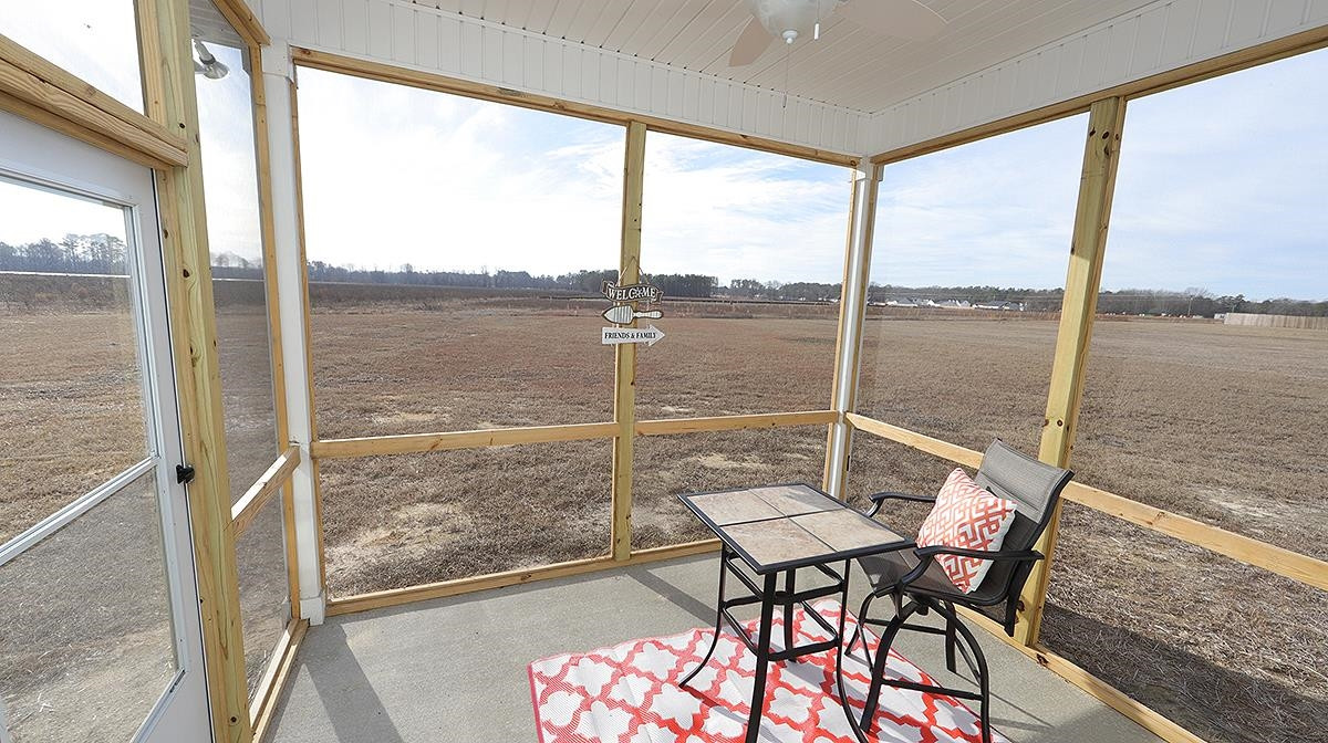 4007 Needham Road Bailey, NC 27807 - Photo 3 of 22 Just can't wait...screened porch for entertaining. Drinking lemonade or sweet tea...this is so serene! Screened Porch