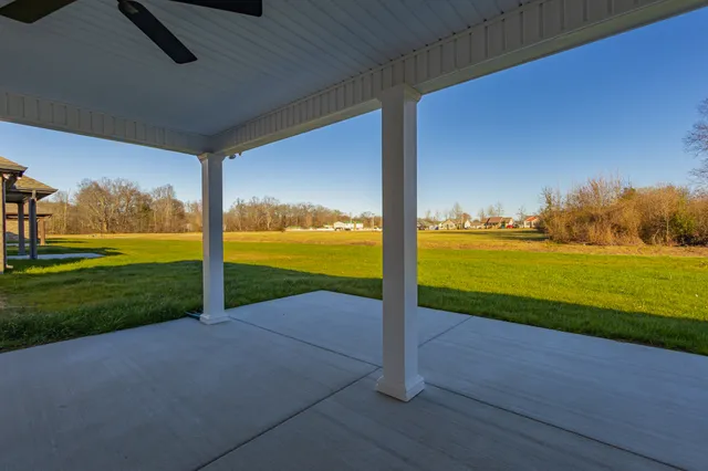 a view of a room with empty racks