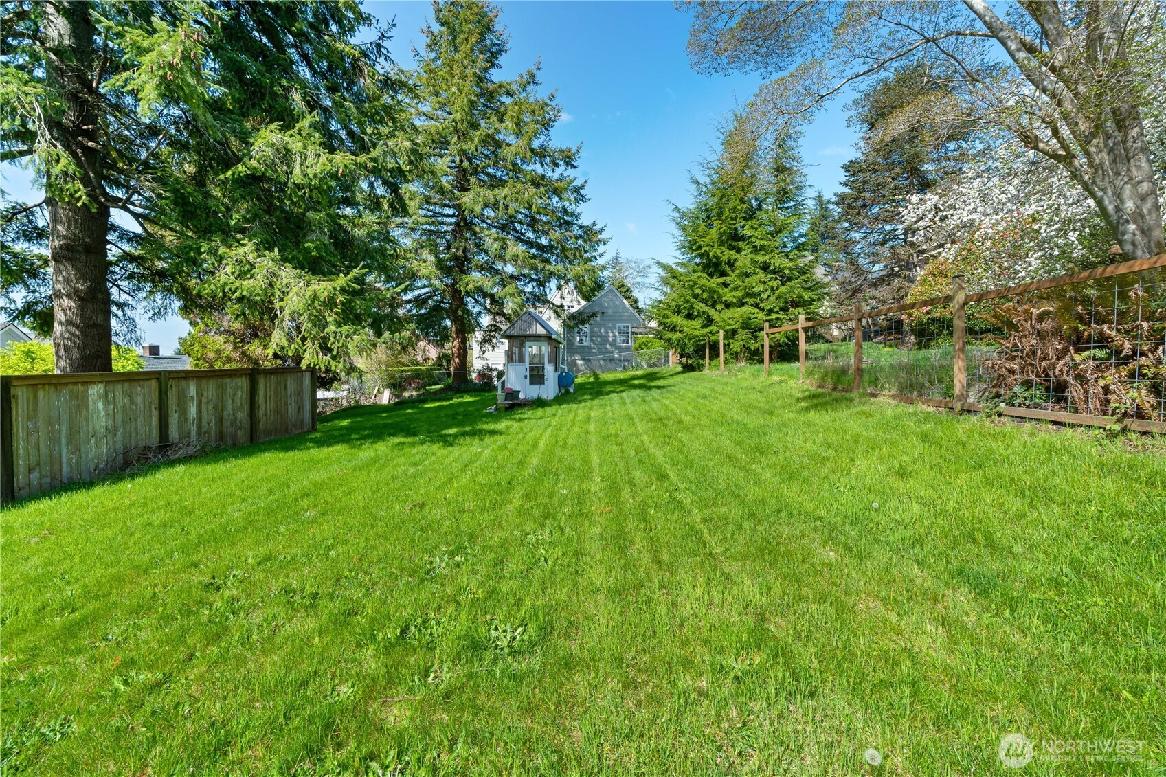 522 West 6th Street Aberdeen, WA 98520 - Photo 33 of 39 a view of a yard with a tree