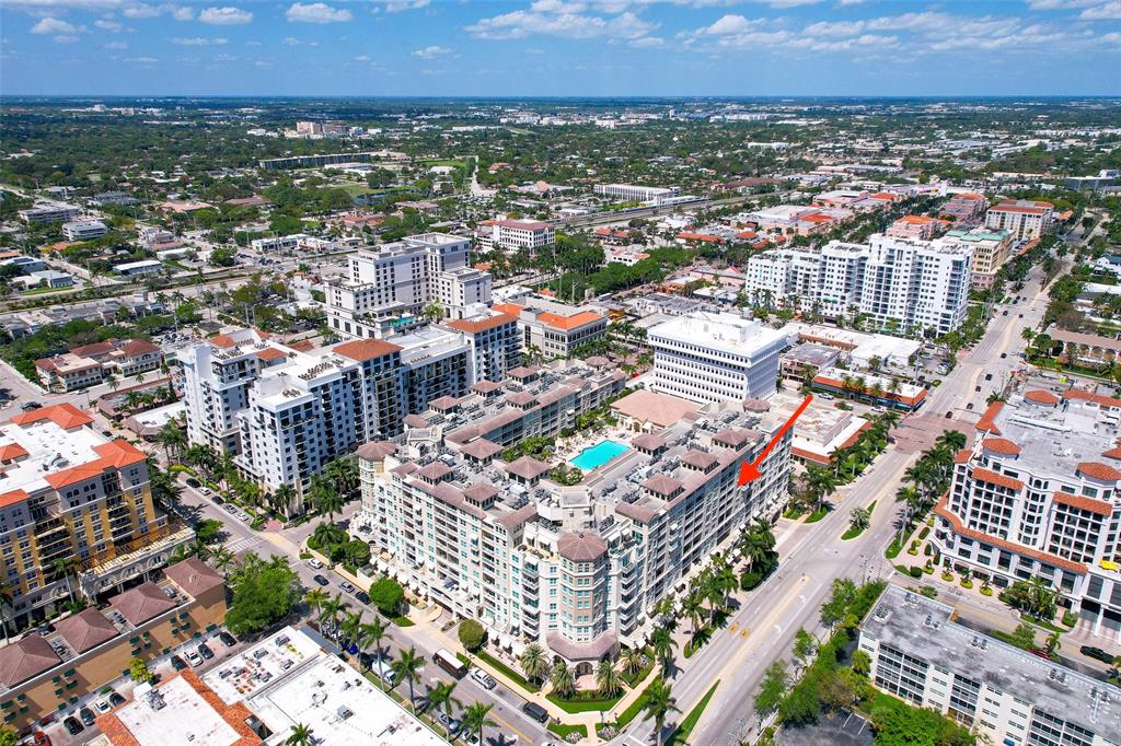99 Southeast Mizner Boulevard, Unit 603 Boca Raton, FL 33432 - Photo 29 of 34 an aerial view of a city
