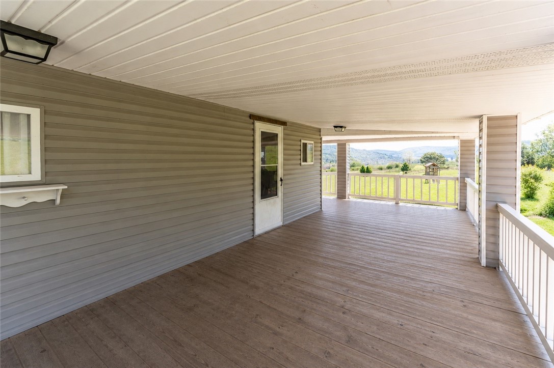 2533 Hallsport Road Willing, NY 14895 - Photo 5 of 38 BACK PORCH AI ENHANCED