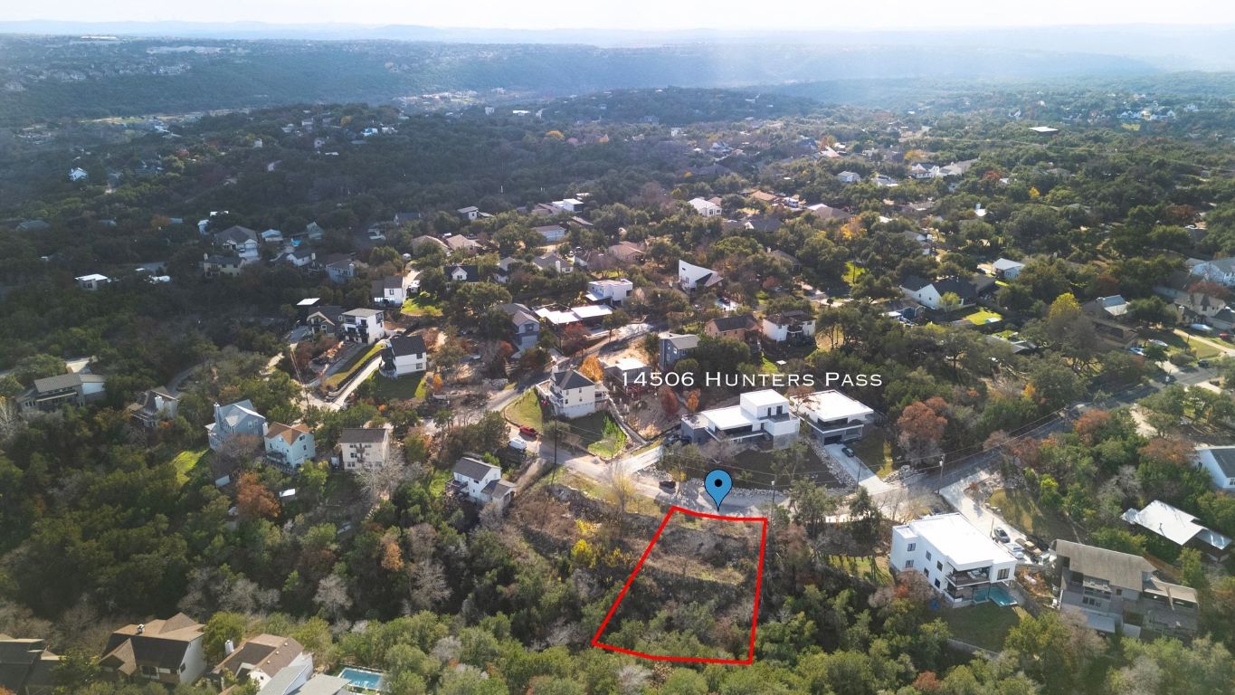 14504 Hunters Pass Austin, TX 78734 - Photo 2 of 19 an aerial view of city