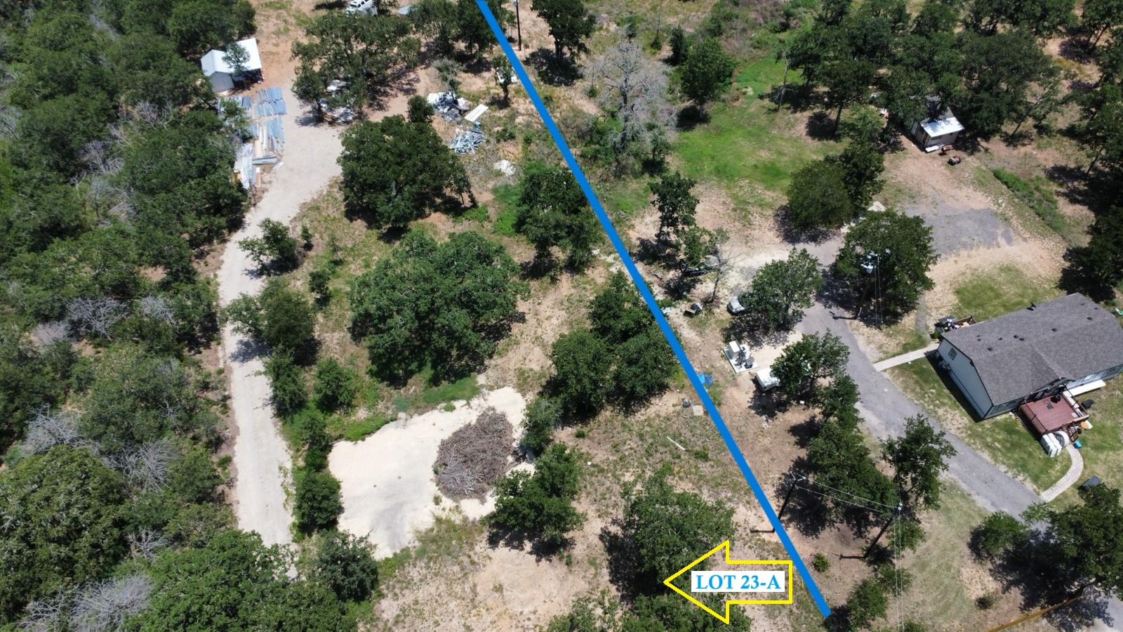Tbd South Tbd Street Elgin, TX 78621 - Photo 1 of 11 Aerial view of property's location featuring approximate property boundary highlighted