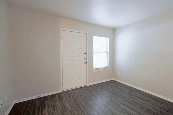 wooden floor in an empty room