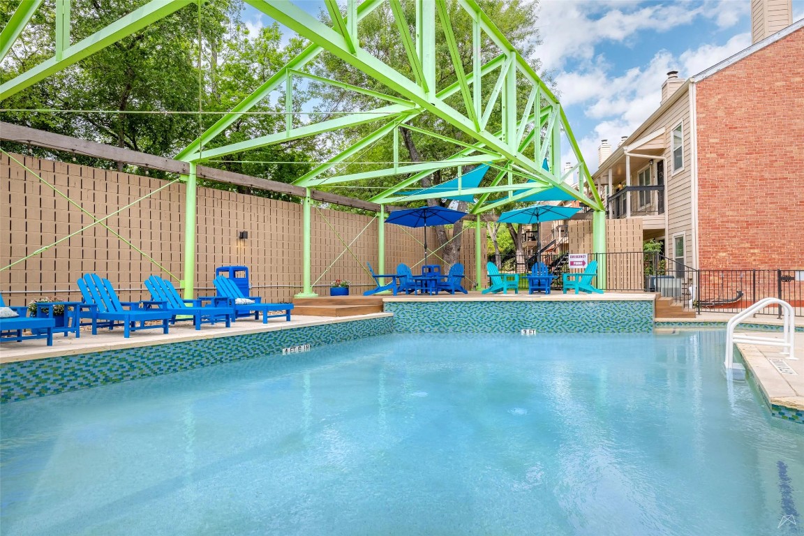 2809 West William Cannon Drive, Unit I101 Austin, TX 78745 - Photo 27 of 29 a view of yard with patio