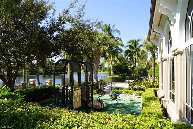 a view of a garden with plants