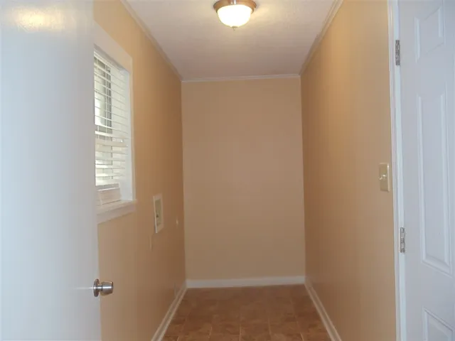 a small space with a window