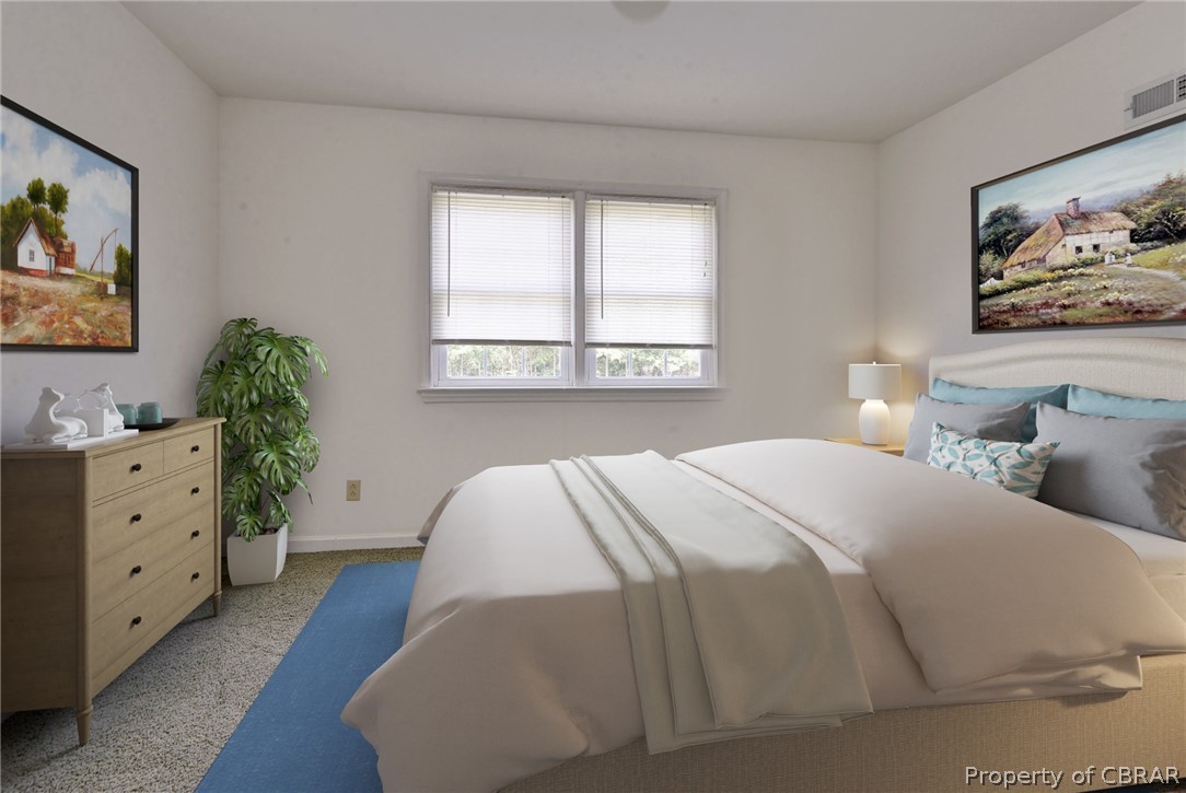 14401 Stage Road Lanexa, VA 23089 - Photo 22 of 35 Second floor bedroom. Virtually staged