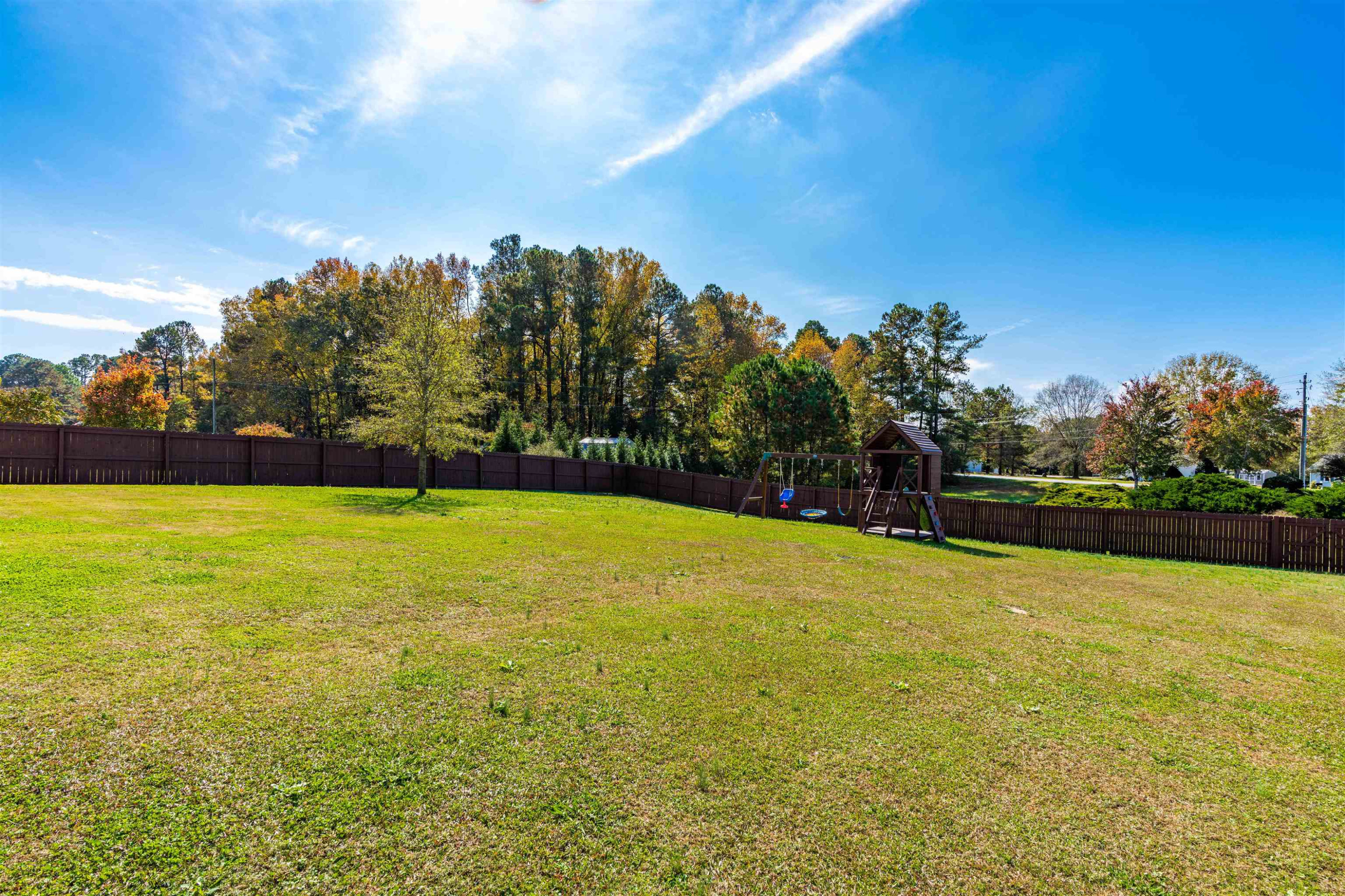118 Colson Drive Garner, NC 27529 - Photo 45 of 47 a view of outdoor space and yard