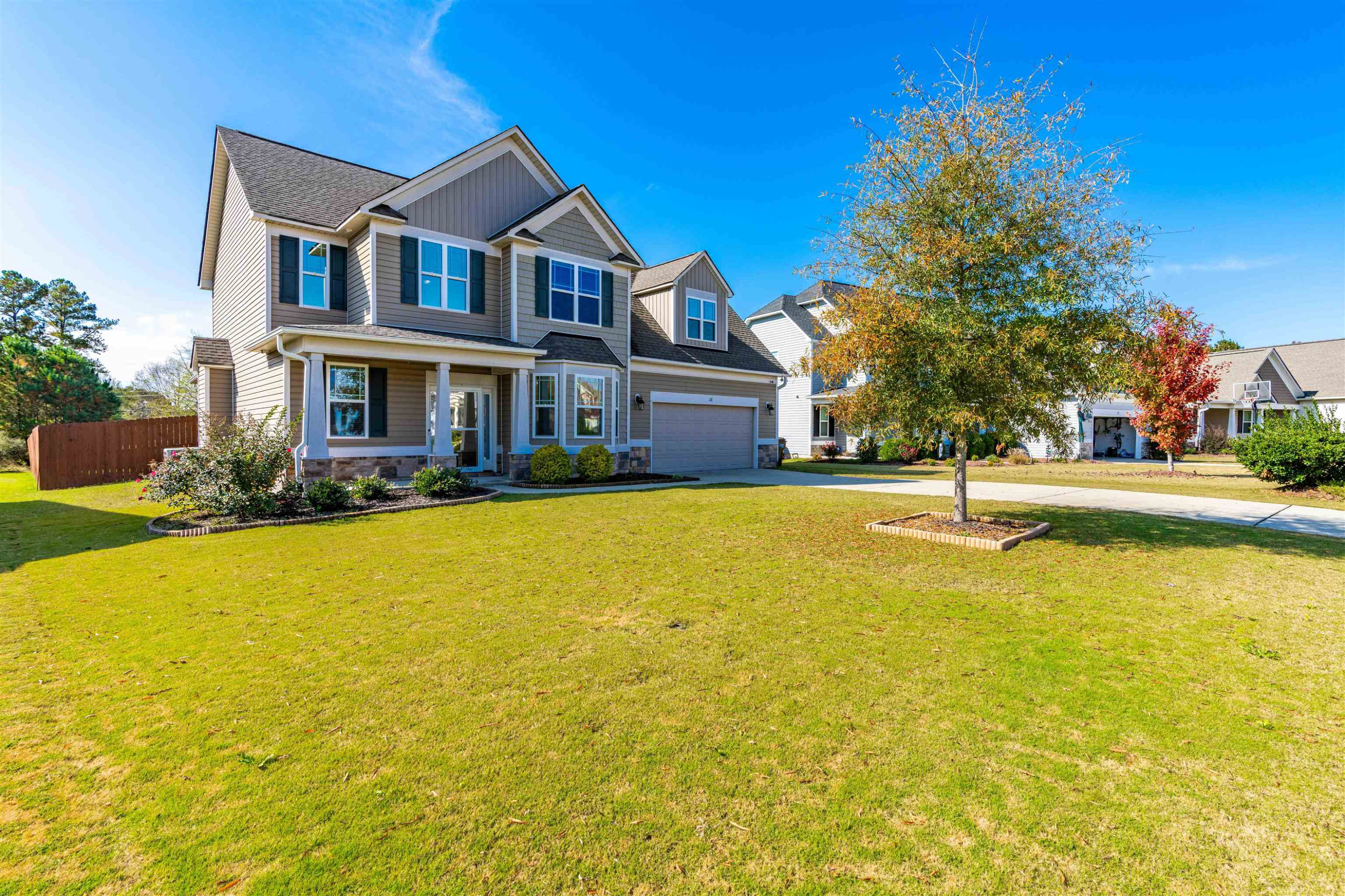 118 Colson Drive Garner, NC 27529 - Photo 46 of 47 a front view of a house with swimming pool