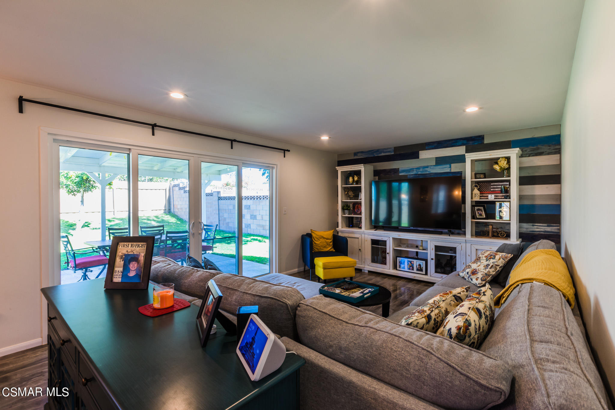 2149 Rhoda Street Simi Valley, CA 93065 - Photo 4 of 48 a living room with furniture flat screen tv and a large window