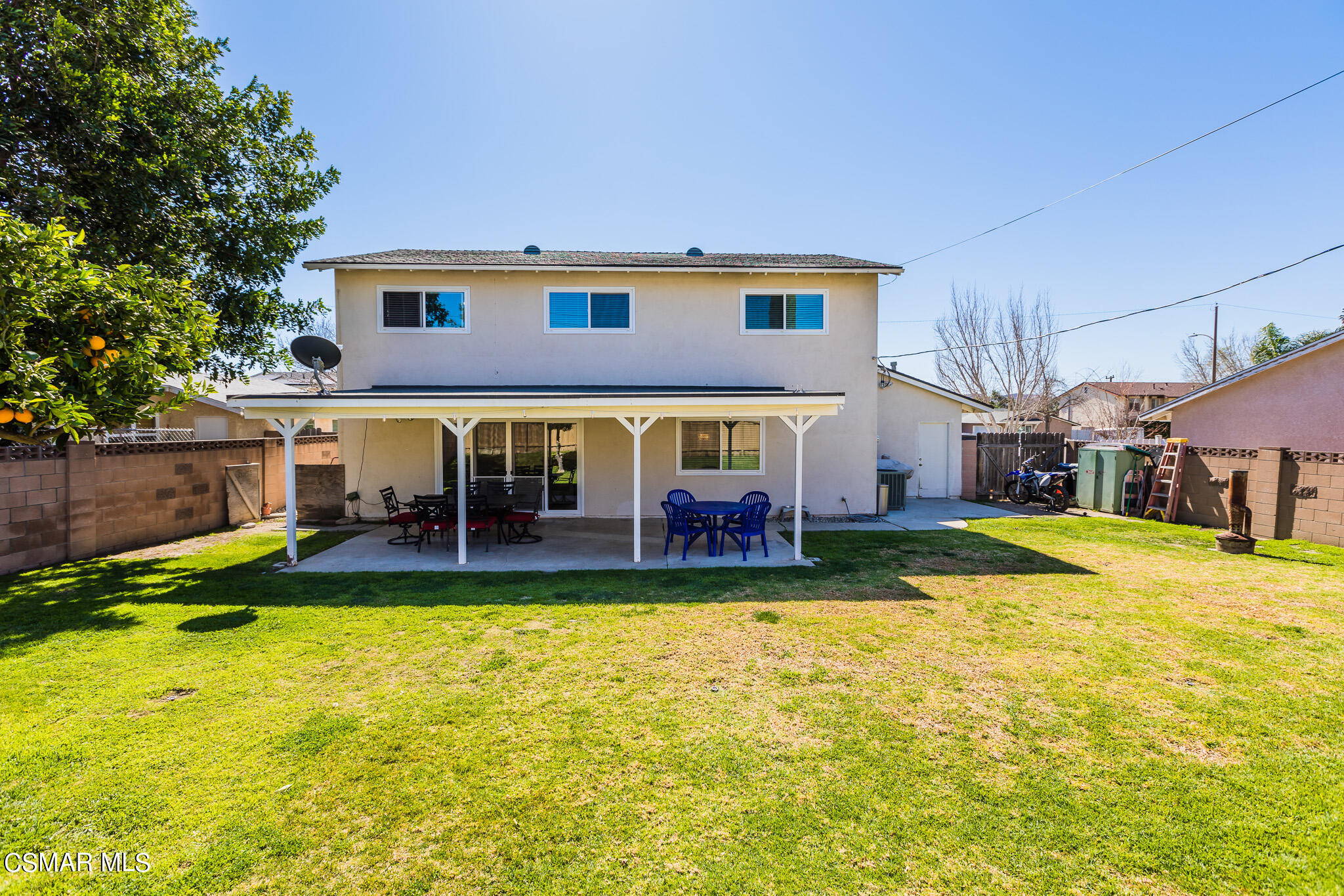 2149 Rhoda Street Simi Valley, CA 93065 - Photo 40 of 48 a view of house with swimming pool yard and outdoor seating
