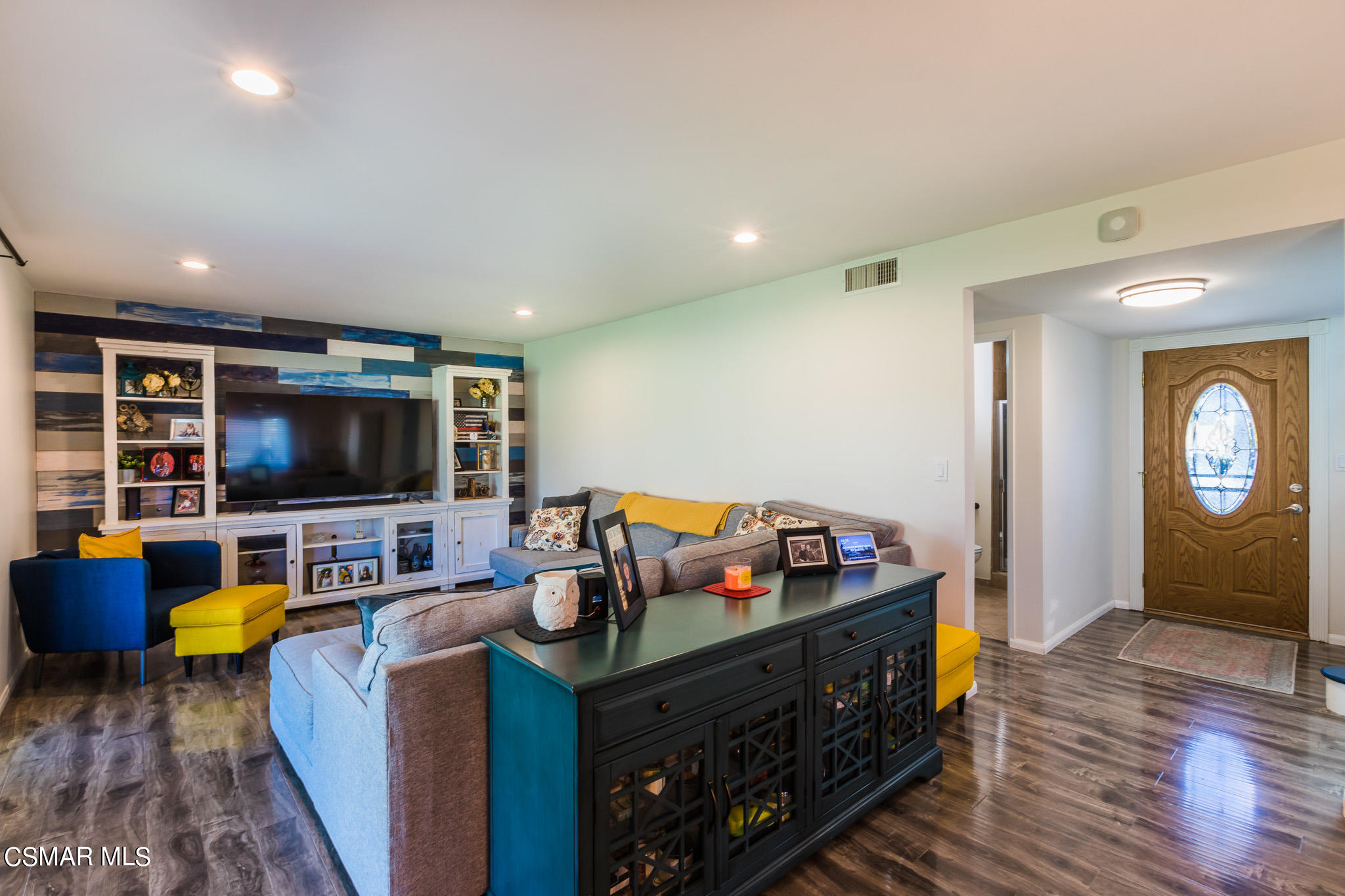 2149 Rhoda Street Simi Valley, CA 93065 - Photo 5 of 48 a living room with furniture and a flat screen tv