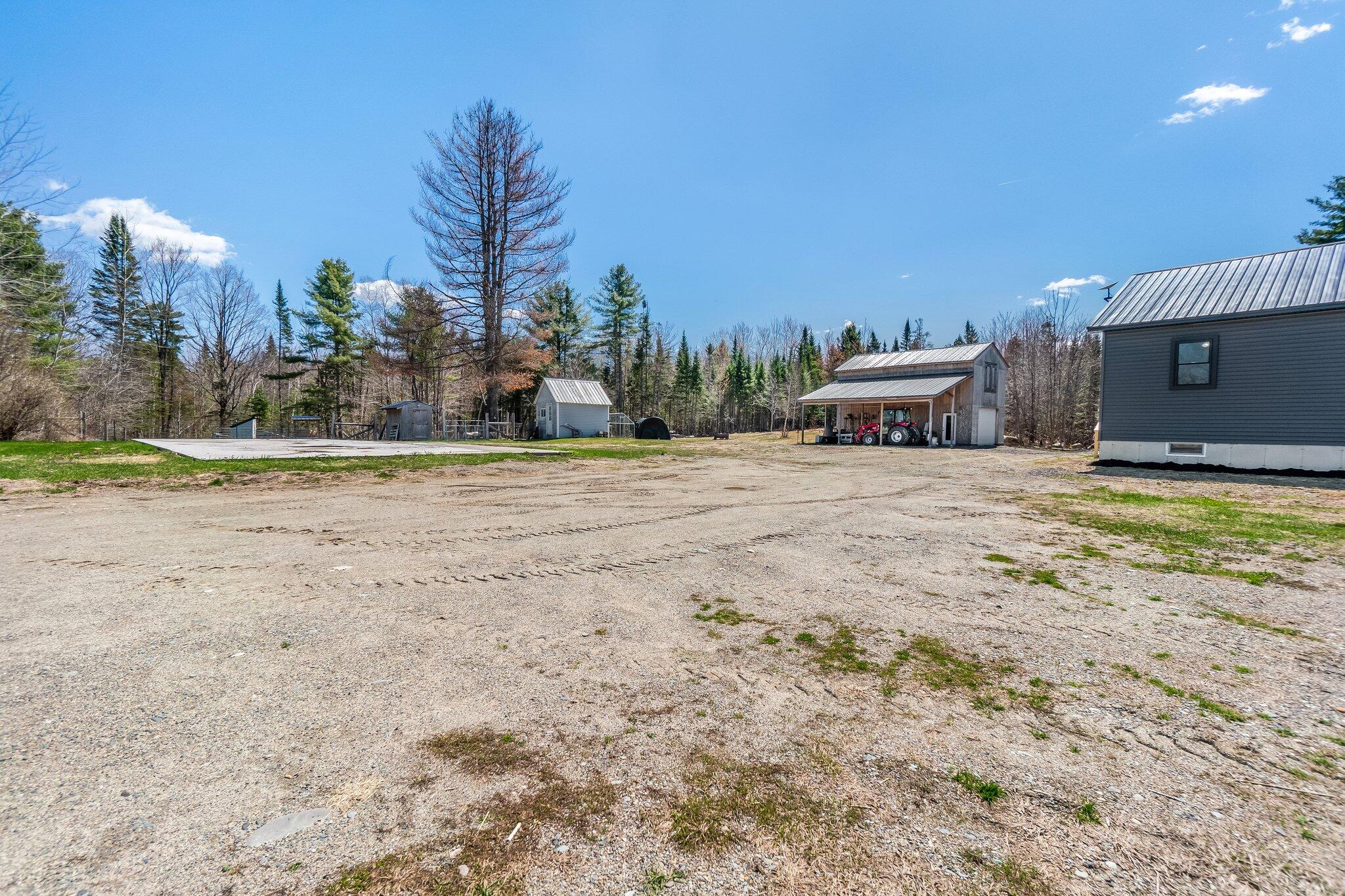 842 Maxfield Road Lagrange, ME 04453 - Photo 48 of 59 Front Yard View from Left