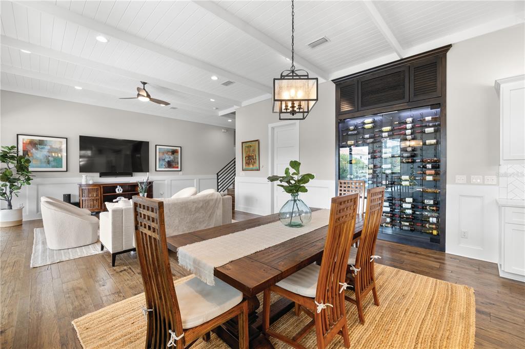 4806 West San Rafael Street Tampa, FL 33629 - Photo 4 of 60 a view of a dining room with furniture window and wooden floor