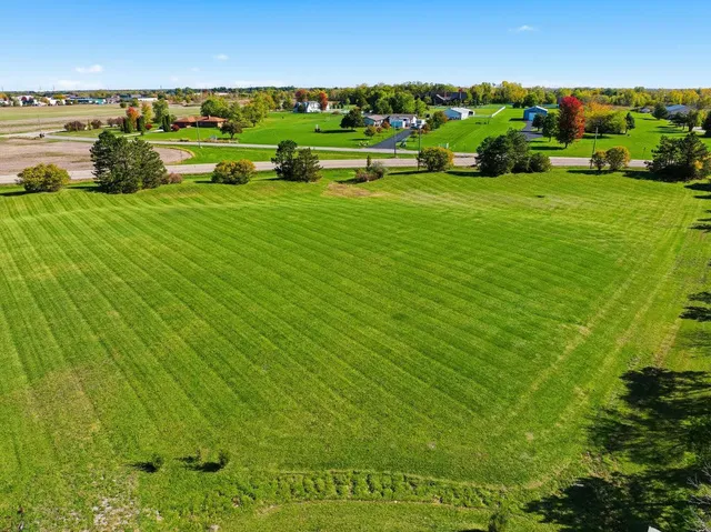 a view of an outdoor space and a yard