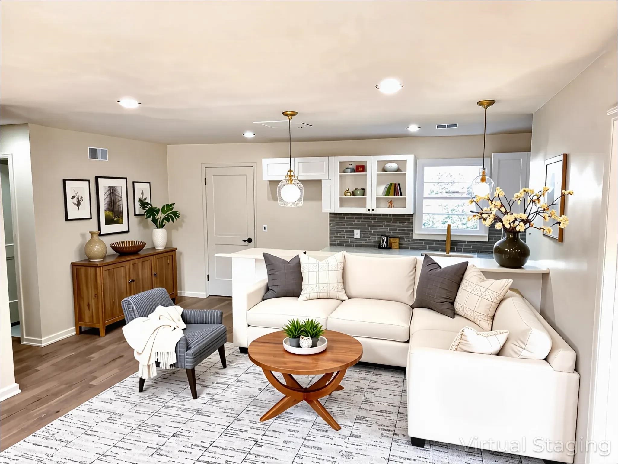 5030 Dee Road Memphis, TN 38117 - Photo 3 of 19 a living room with furniture and a chandelier