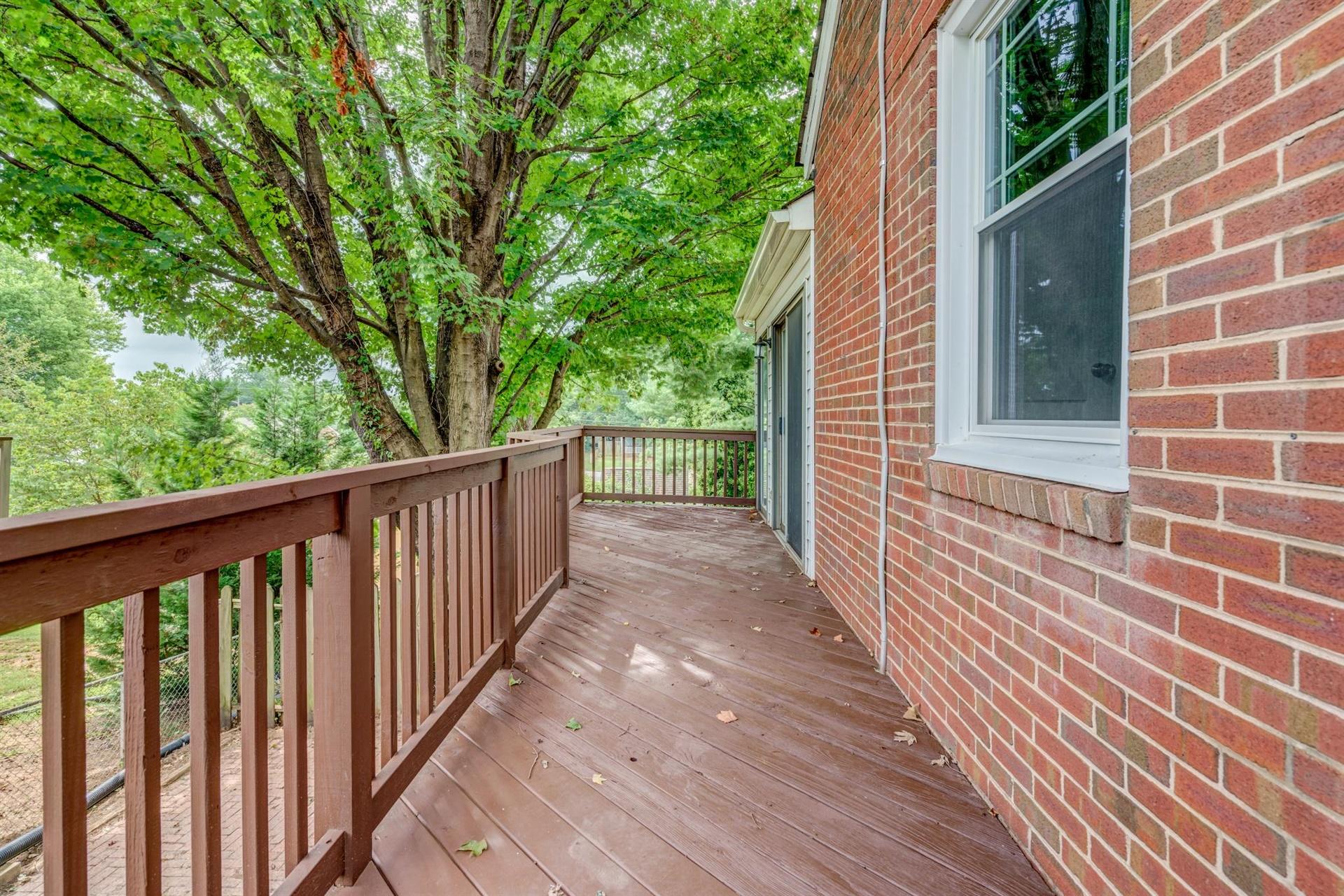 1963 Kiska Road Salem, VA 24153 - Photo 25 of 29 a view of a balcony with wooden floor