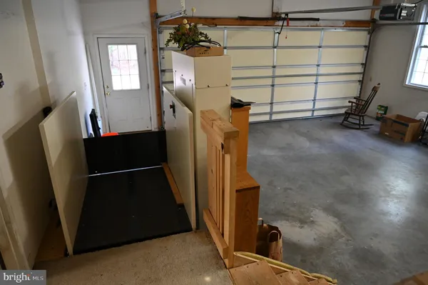 a view of a storage & utility room
