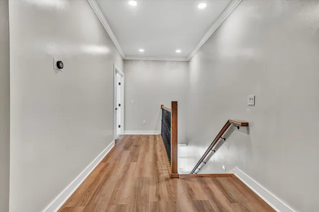 wooden floor in an empty room