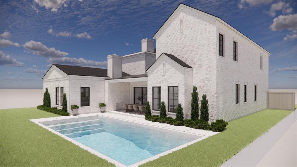 4049 Clover Lane Dallas, TX 75220 - Photo 17 of 33 a view of a white house with yard and plants