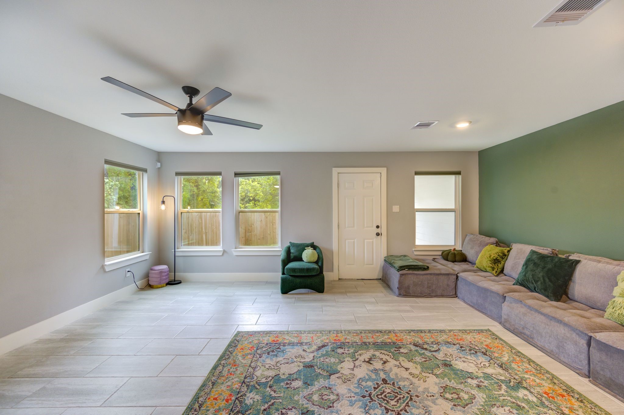436 Owens Street Houston, TX 77029 - Photo 6 of 33 a living room with furniture and wooden floor