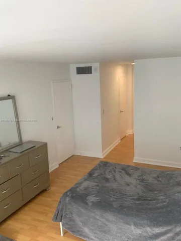 a view of small space with racks on the wall