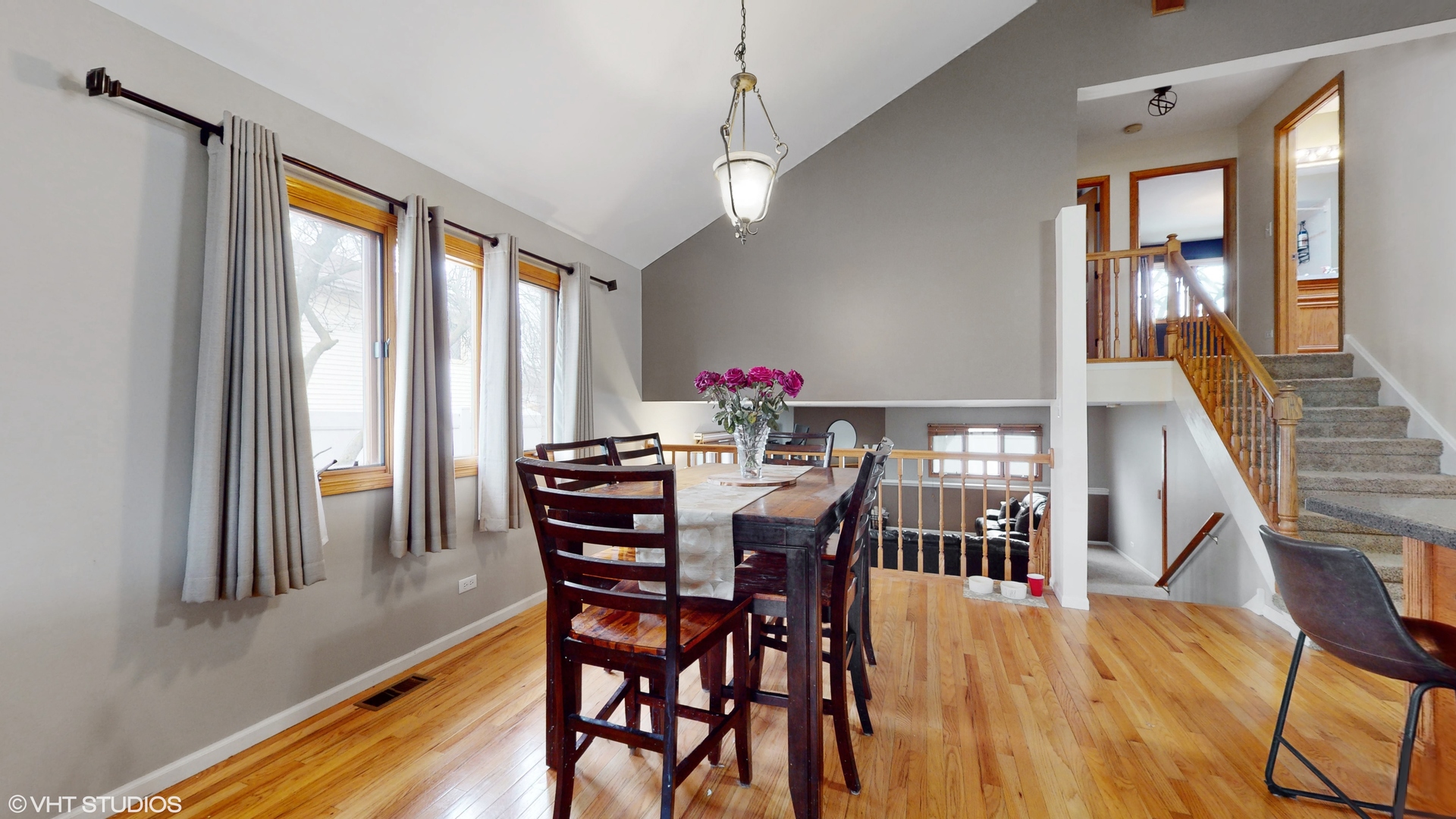 5054 Arrowhead Trace Oak Forest, IL 60452 - Photo 5 of 27 a view of a dining room with furniture window and wooden floor