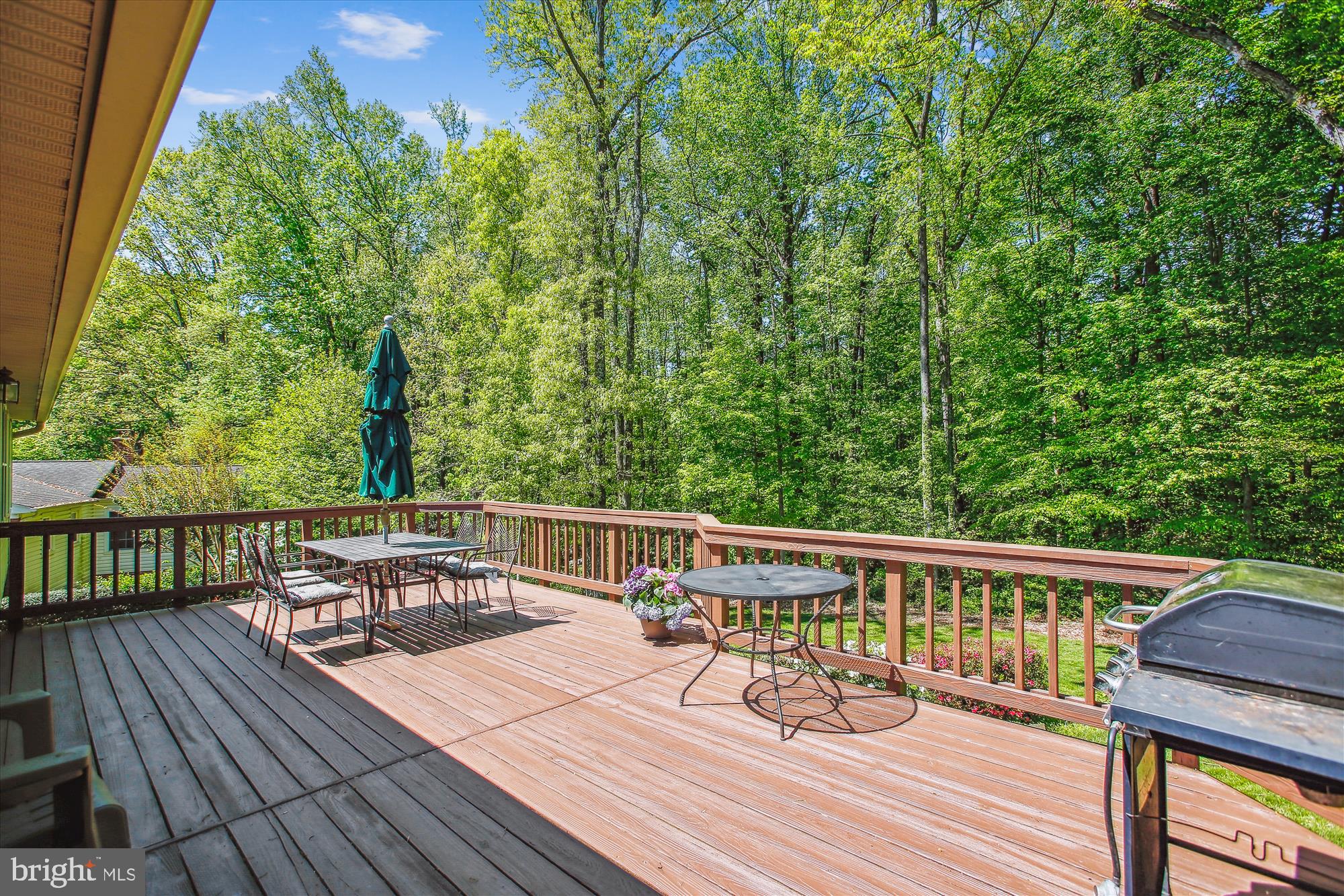 6961 Conservation Drive Springfield, VA 22153 - Photo 44 of 62 a view of balcony with wooden floor and seating space
