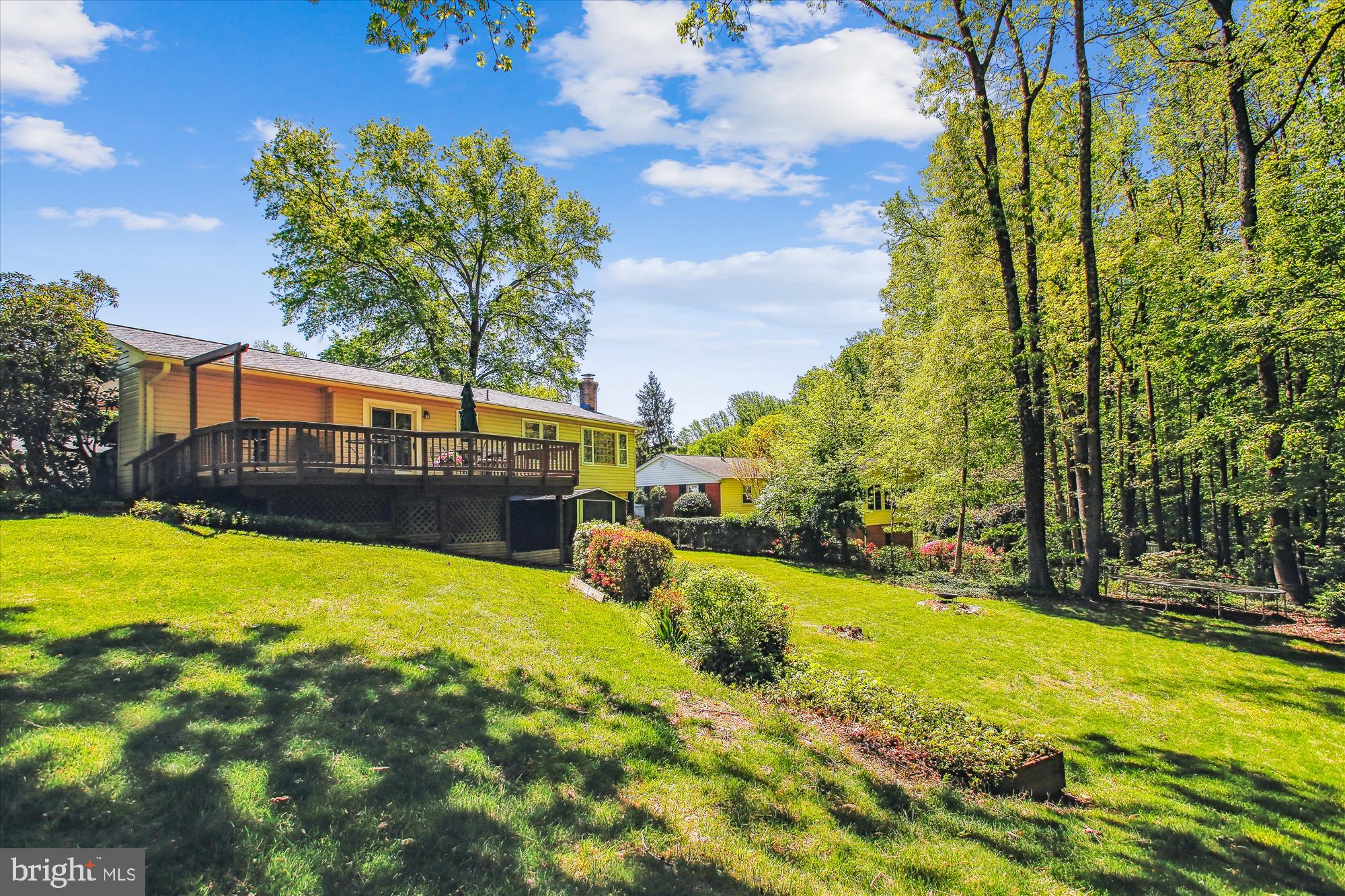 6961 Conservation Drive Springfield, VA 22153 - Photo 50 of 62 a view of swimming pool with a garden