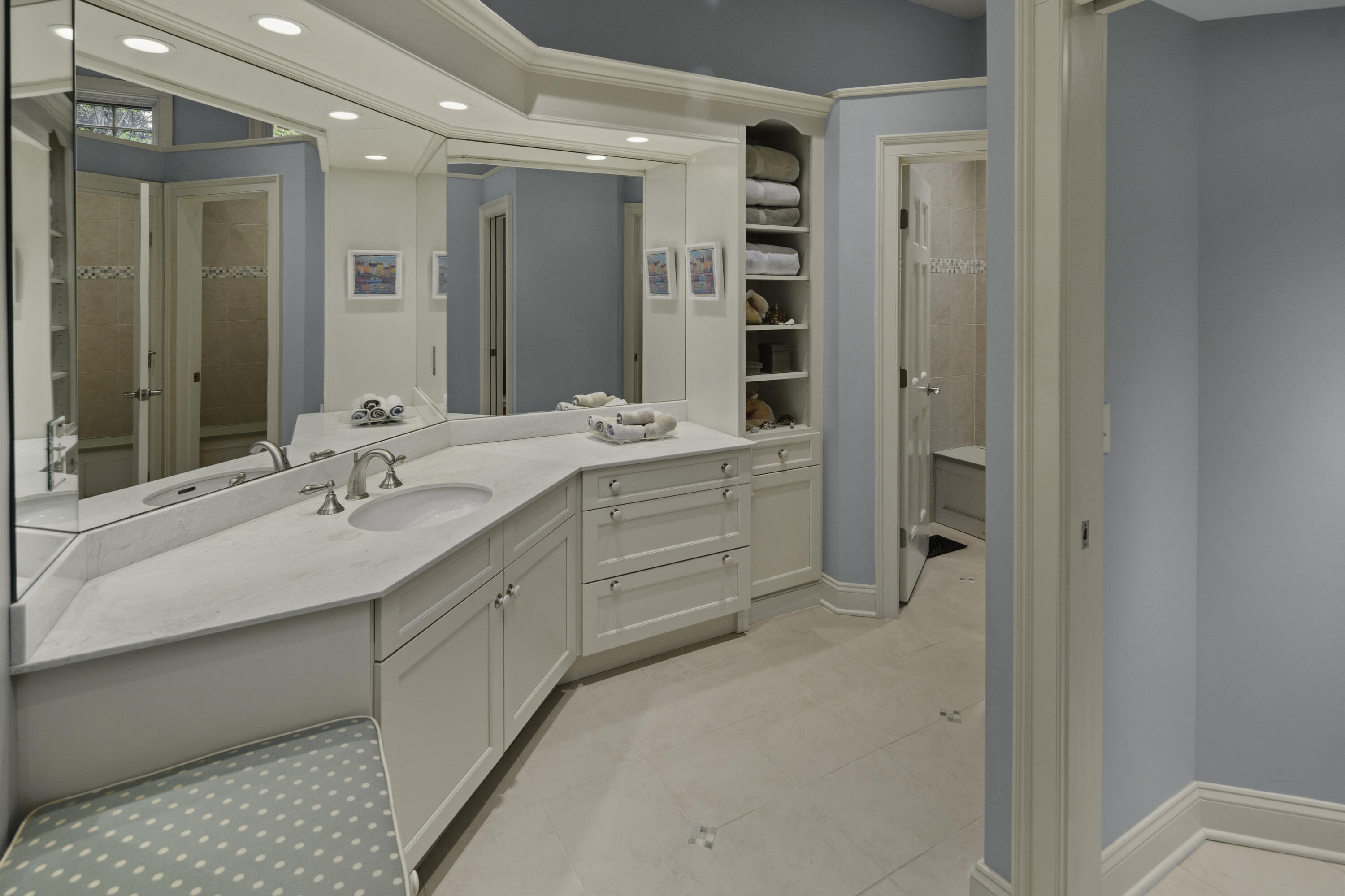 176 Michigan Road New Canaan, CT 06840 - Photo 27 of 42 Full Bath with changing room and Laundry