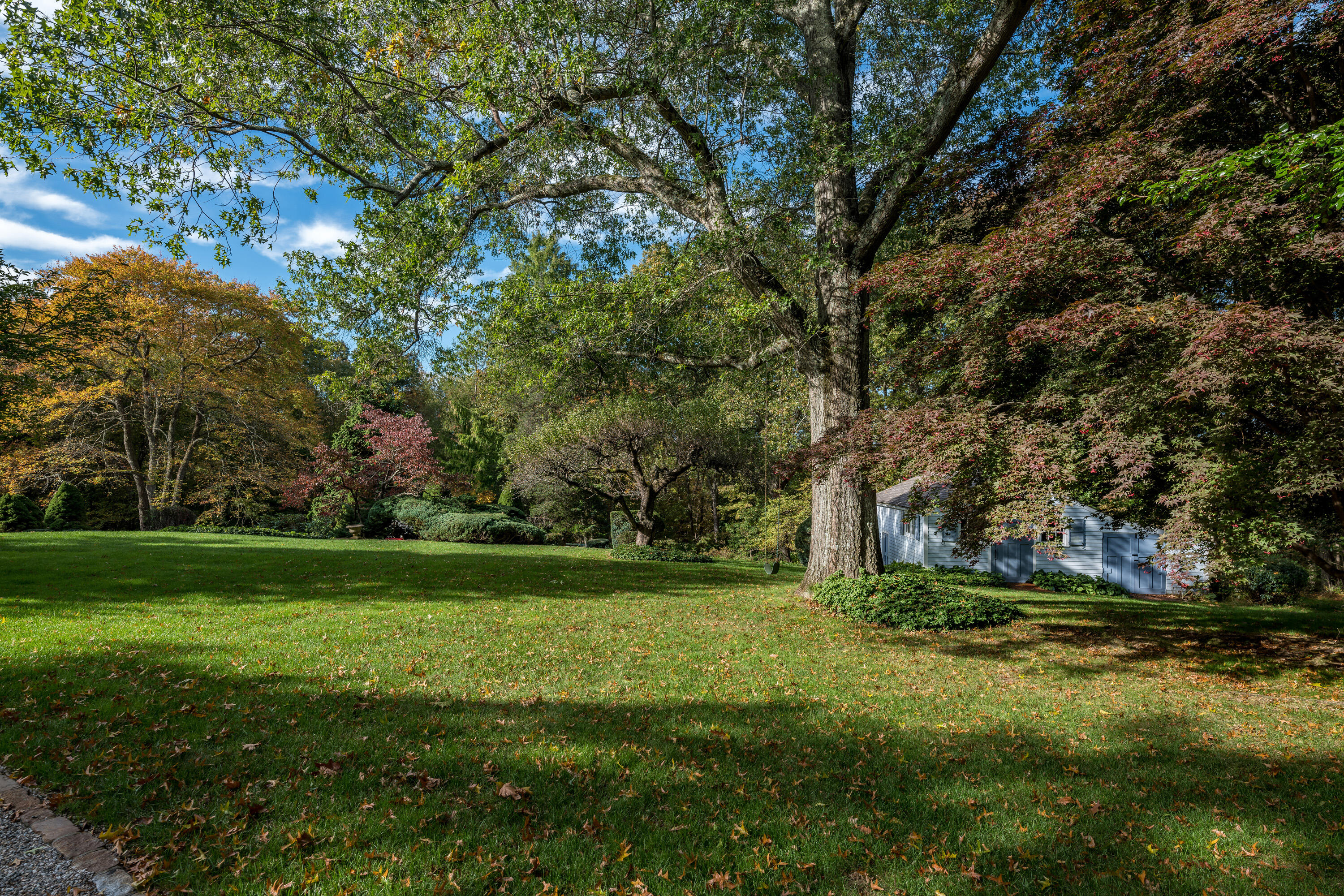 176 Michigan Road New Canaan, CT 06840 - Photo 37 of 42 Beautiful Open Lawn