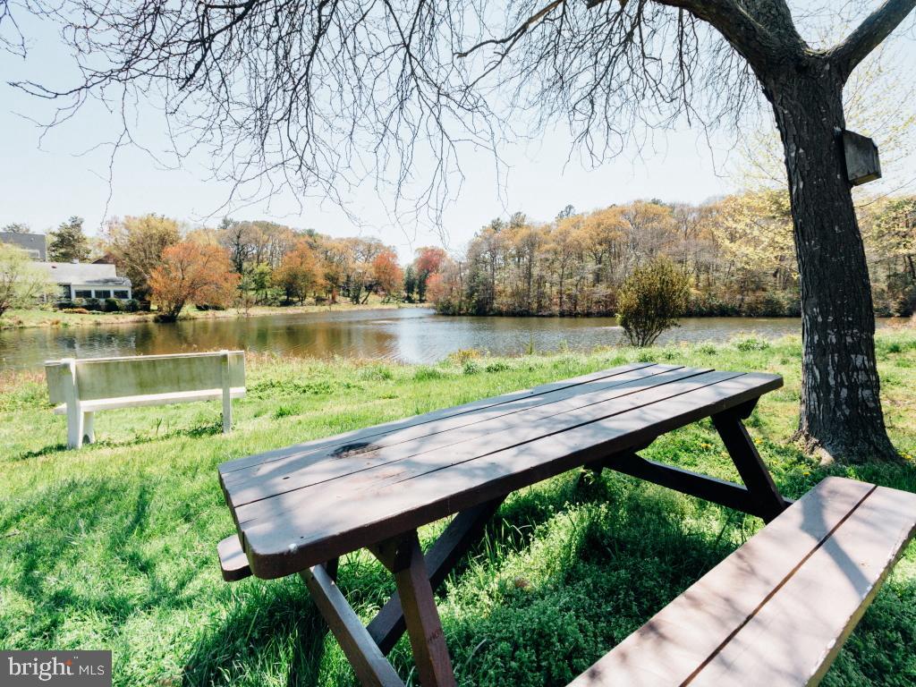 409 Rehoboth Avenue, Unit 20 Rehoboth Beach, DE 19971 - Photo 19 of 31 a view of a wooden bench and lake view
