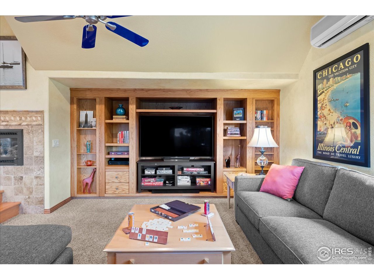 6293 Red Hill Road Boulder, CO 80302 - Photo 16 of 40 a living room with furniture and a flat screen tv