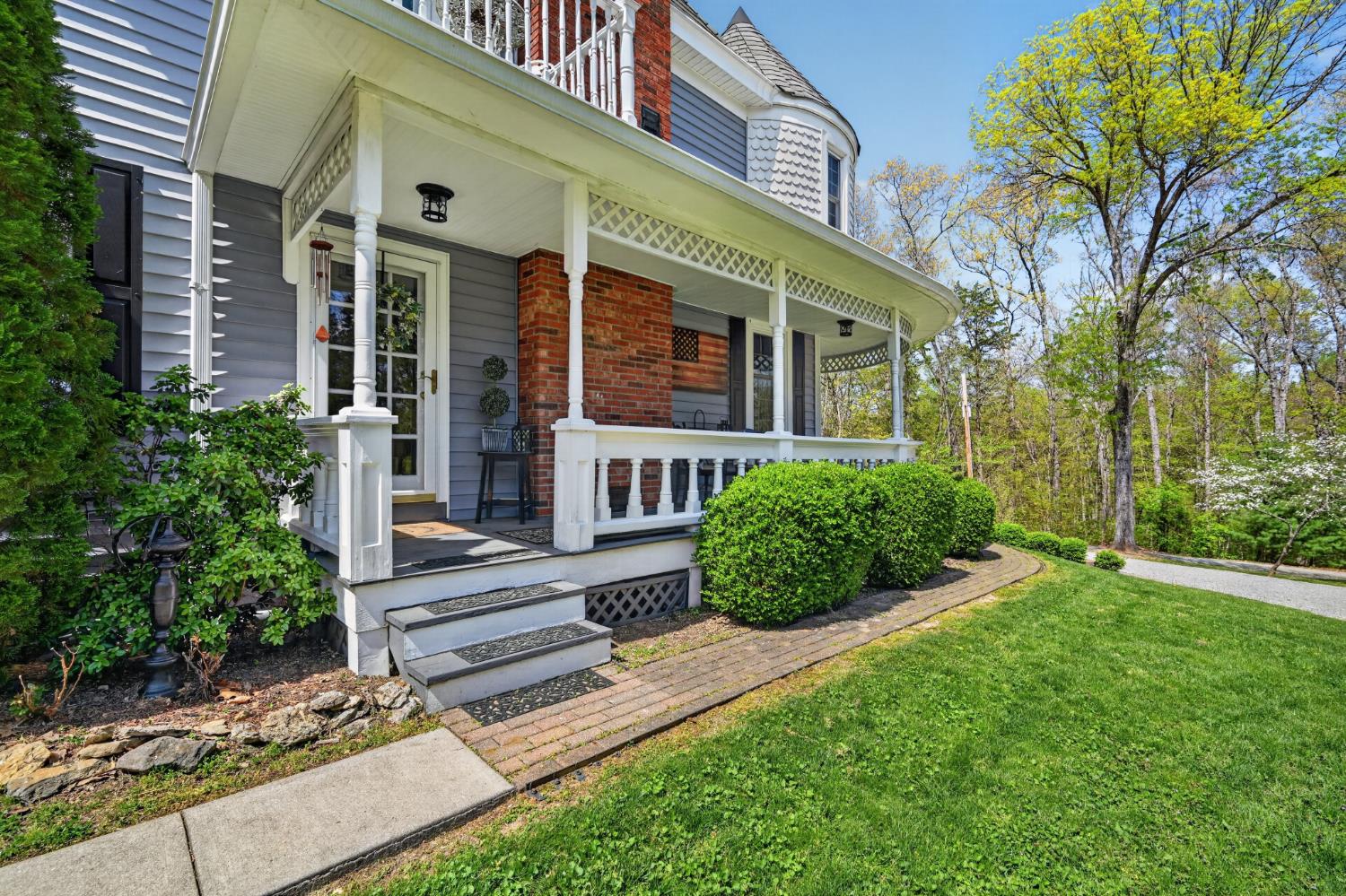 2179 Webb Road Brookville, IN 47012 - Photo 51 of 84 Steps from the side porch provide easy access to the side yard.