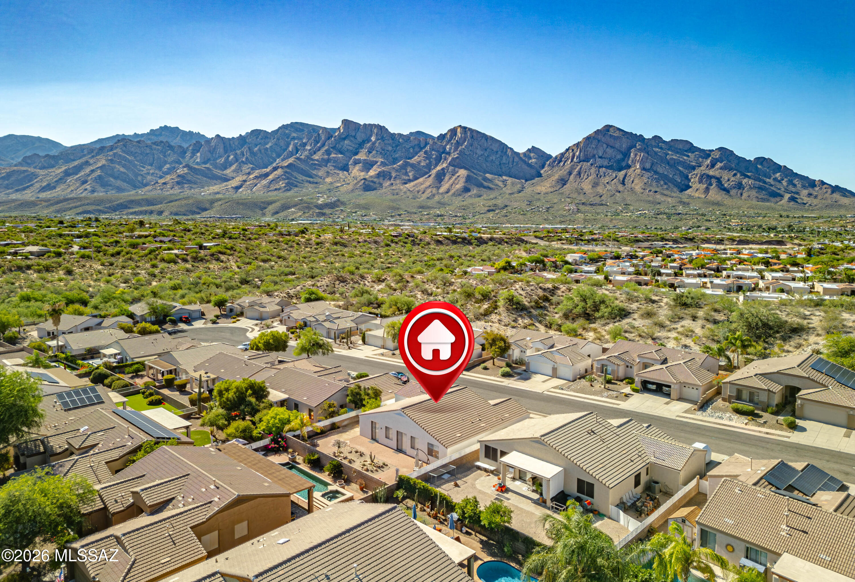 446 West Silvertip Road Tucson, AZ 85737 - Photo 44 of 51 Lovely Mountain Views