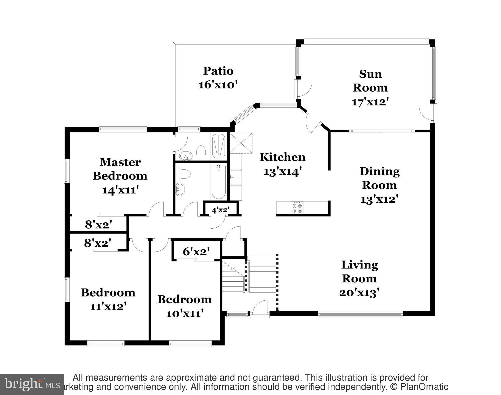 1800 Ladd Street Silver Spring, MD 20902 - Photo 22 of 22 Main Level Floor Plan
