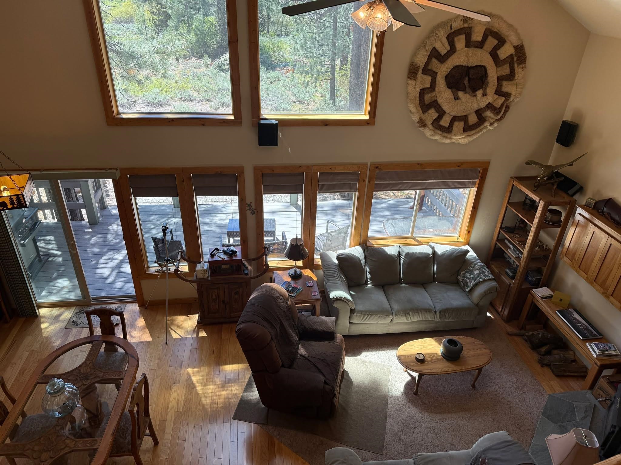 93 Juniper Road Beckwourth, CA 96129 - Photo 11 of 35 a living room with furniture and a large window