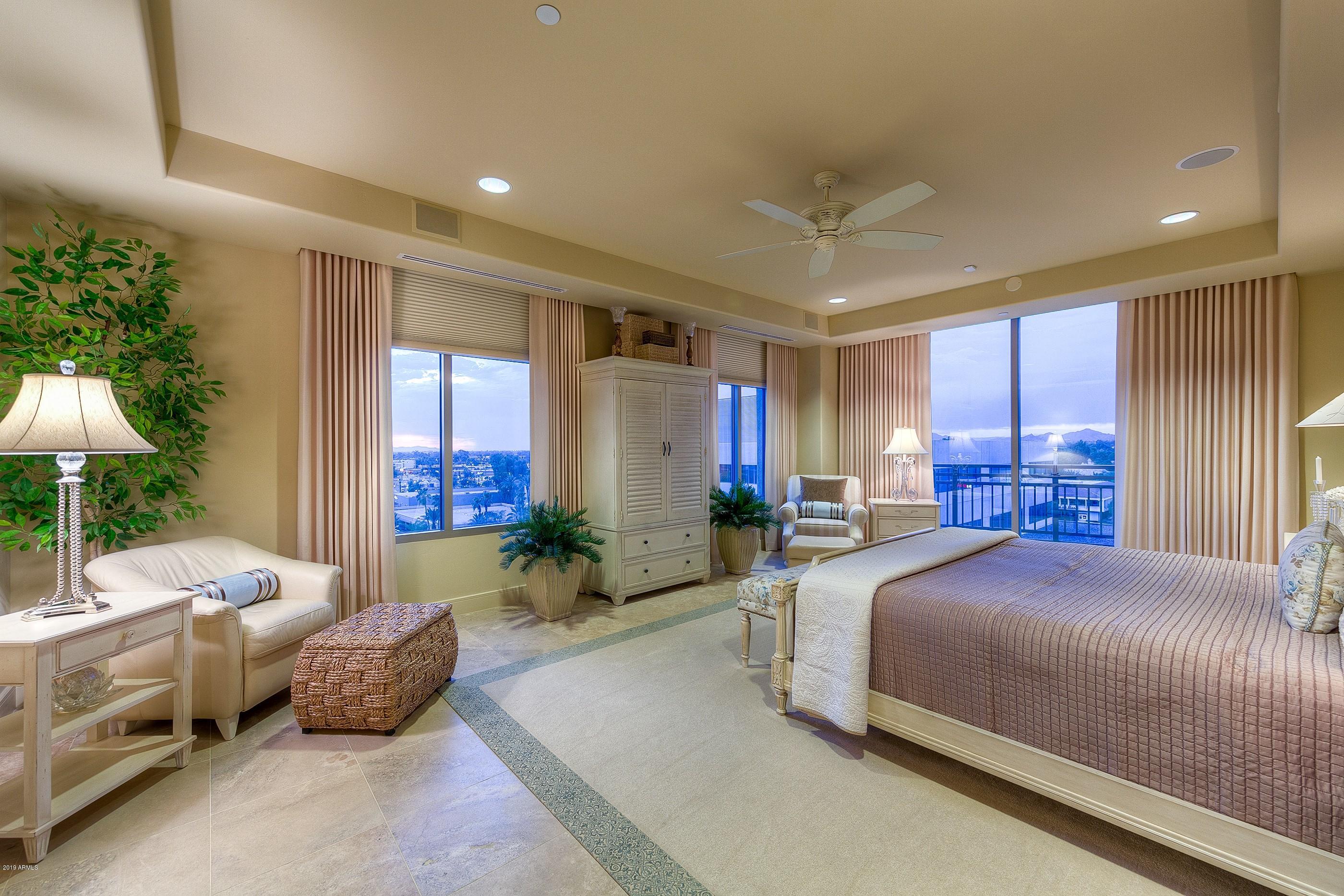 2211 East Camelback Road, Unit 701 Phoenix, AZ 85016 - Photo 14 of 32 Master Bedroom