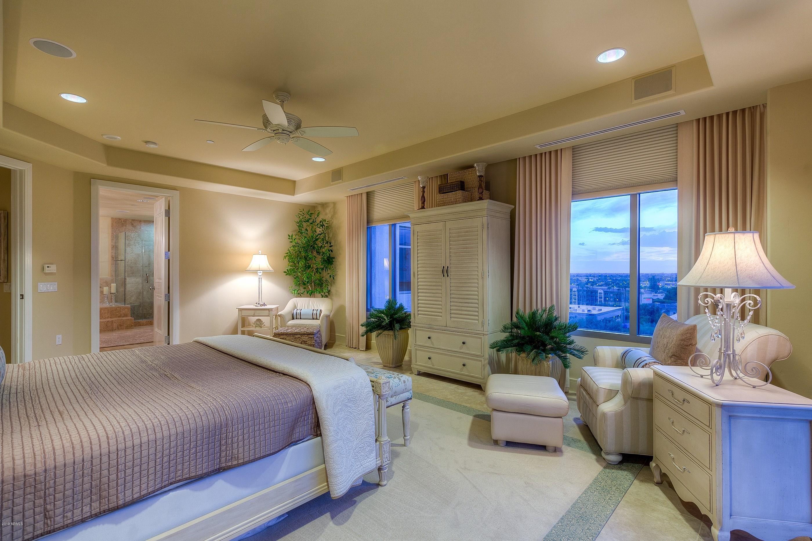 2211 East Camelback Road, Unit 701 Phoenix, AZ 85016 - Photo 16 of 32 Master Bedroom