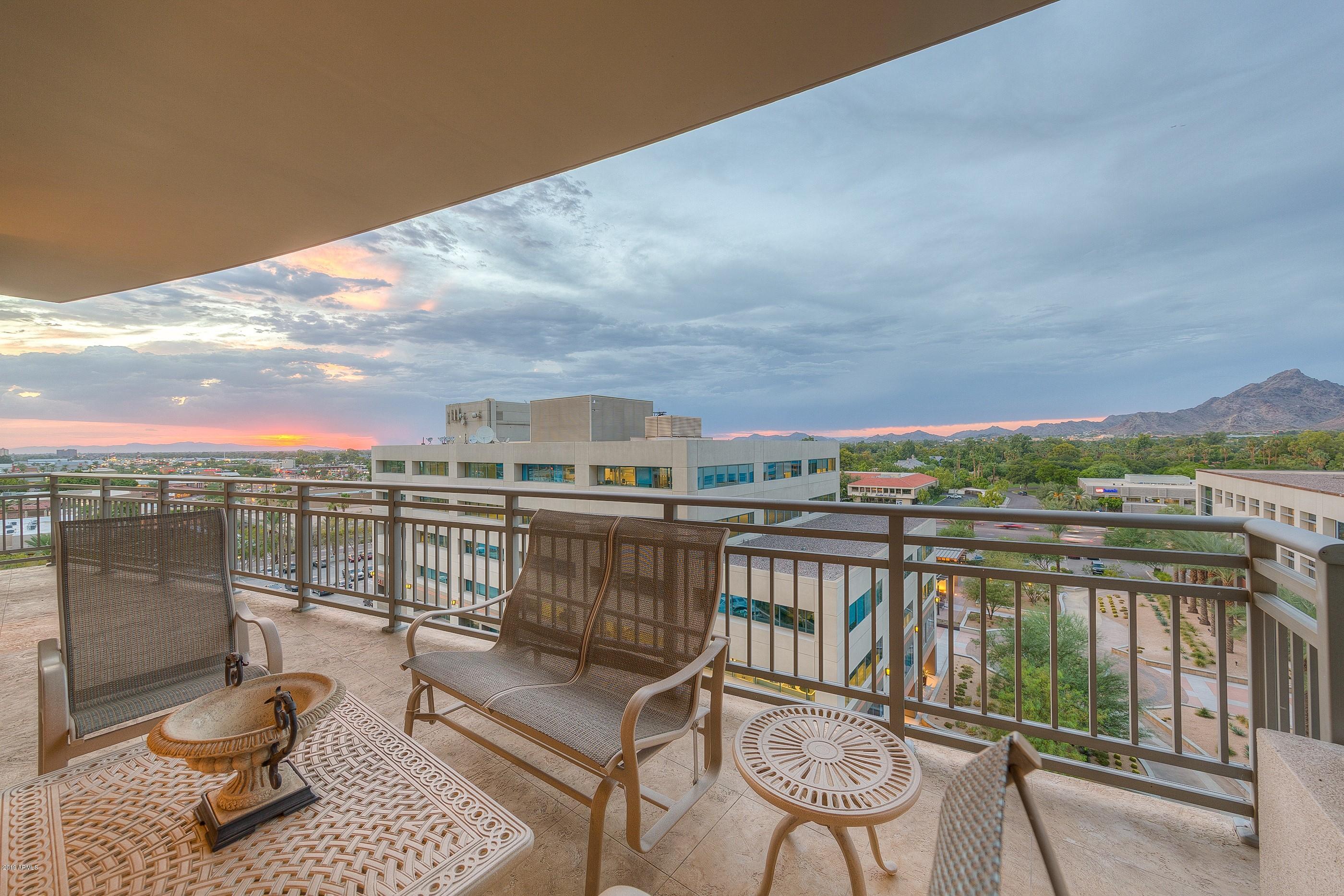 2211 East Camelback Road, Unit 701 Phoenix, AZ 85016 - Photo 26 of 32 Balcony