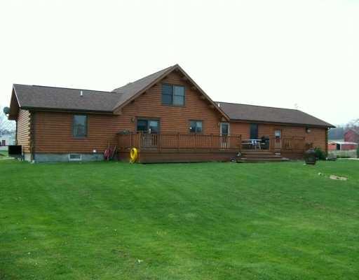 1435 Patterson Road New Castle, PA 16101 - Photo 8 of 8 Exterior Back. PEACEFUL SPACIOUS DECK WITH POOL AND 2.90 ACRES