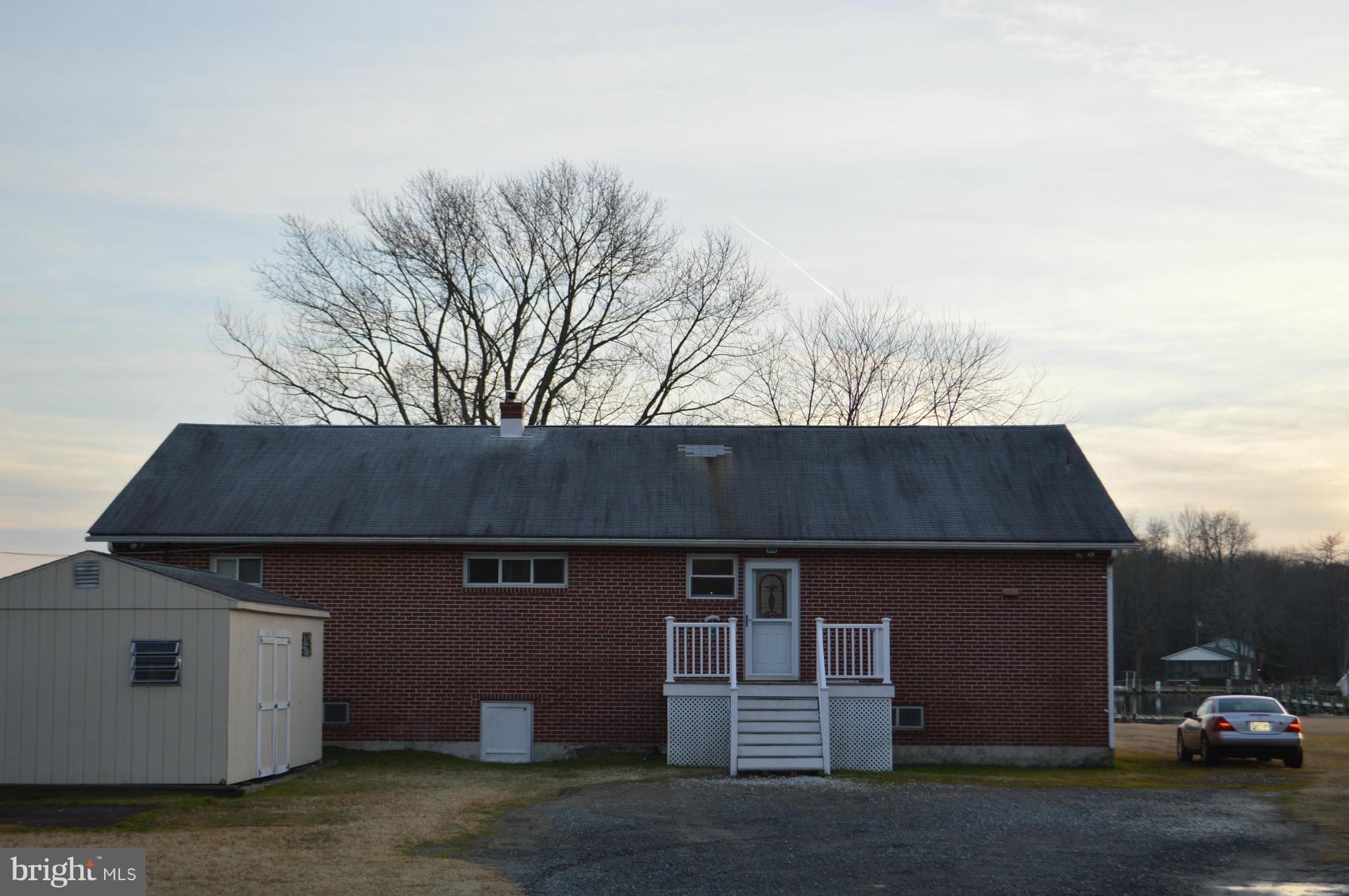 3747 Clarks Point Road Baltimore, MD 21220 - Photo 8 of 30 Exterior (Road side of house)